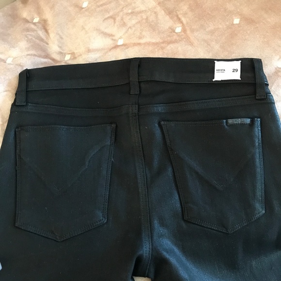 NEW Hudson Coated Krista Super Skinny Jeans - Picture 8 of 8